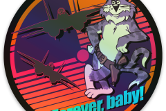 Aero-Party 6 Holographic Sticker Sample (Model A)