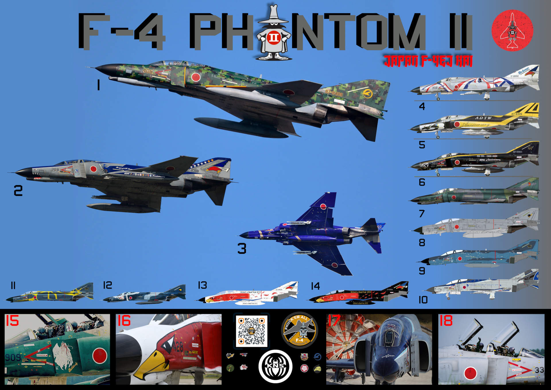 Poster F-4Ej Kai Nippon