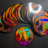 AeroParty V Holographic Stickers 