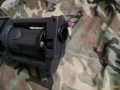 Un puntero laser bien colocado le da otro aspecto a la pistola y ayuda a puntar a blancos grandes.
